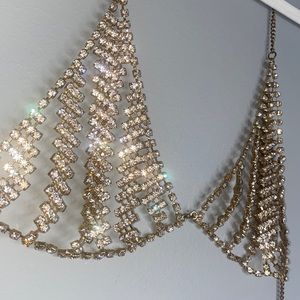 Diamond under shirt bra!